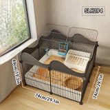 Cage Lapin Plastique Facile Nettoyage