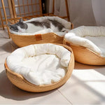 Panier Chat en Osier