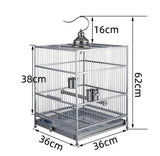 Cage Oiseaux Inox