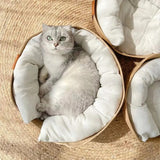 Panier Chat en Osier