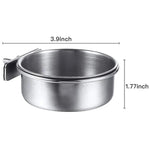 Mangeoire Inox Perroquet