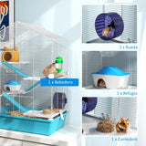 Cage Hamster Spacieuse Équipé