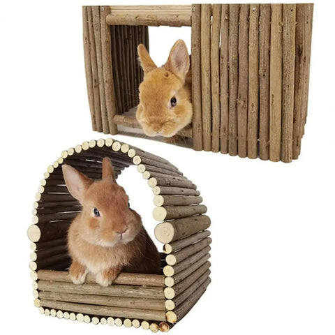 Maison en Bois Lapin