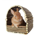 Maison en Bois Lapin